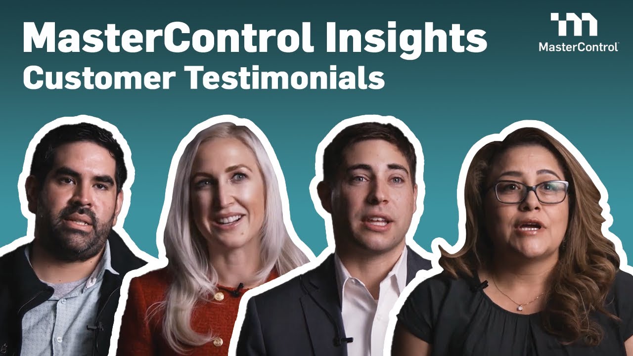 MasterControl Insights Customer Testimonials