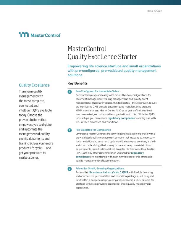 mastercontrol-quality-excellence-qx-starter