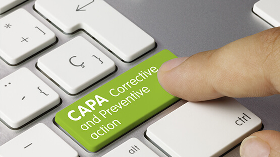 CAPA button on a laptop keyboard